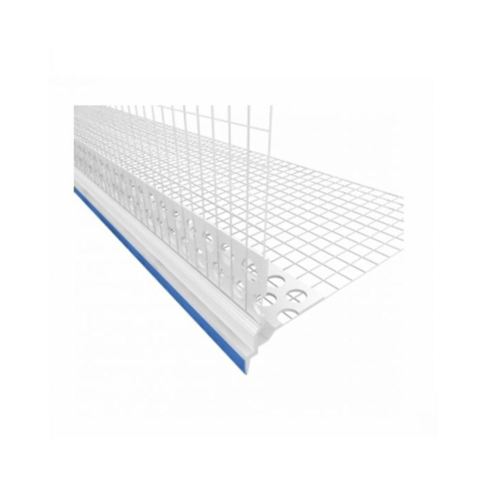 Odkapni vogalnik PVC 100 x 100 x 2500 mm