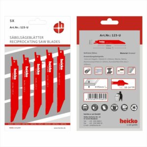 Žagalni list za železo in les (5 kos)